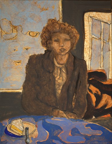 tarte au citron II-5F(35x27) - huile sur toile